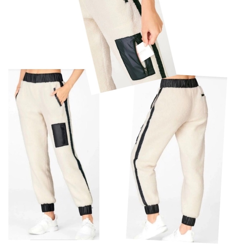 Fabletics Sherpa Joggers New - image 1